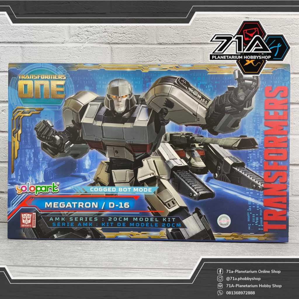 YOLOPARK Transmormers One AMK Series Model Kit Cogged Bot Mode Megatron / D-16