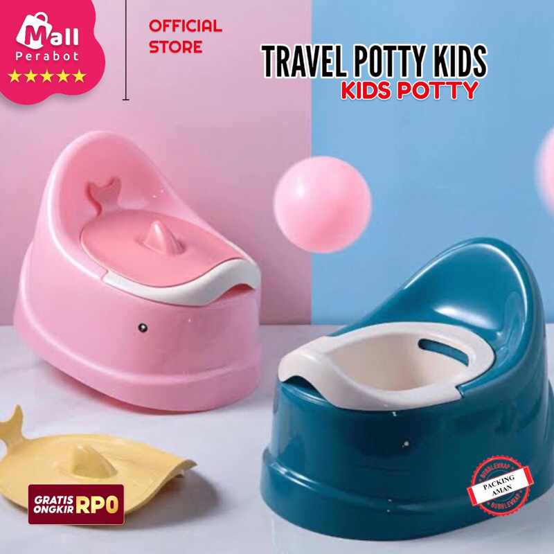 Mall Perabot | Pispot Closet Duduk Anak | Baby Potty Toilet Training WC Jongkok | Latihan Portable P
