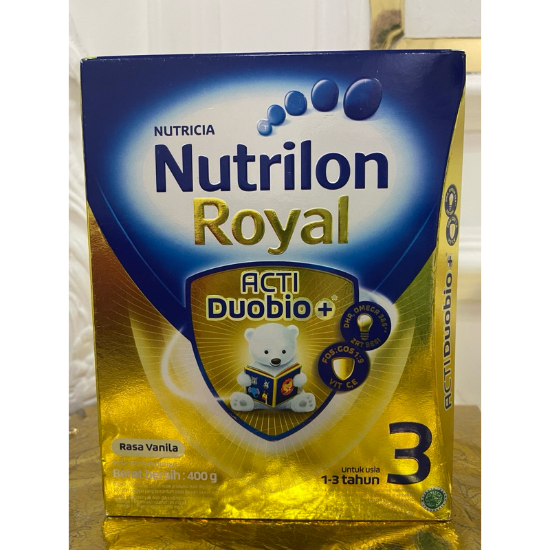 

Nutrilon Royal Tahap 3 Vanila 400 Gram (1-3 Tahun)