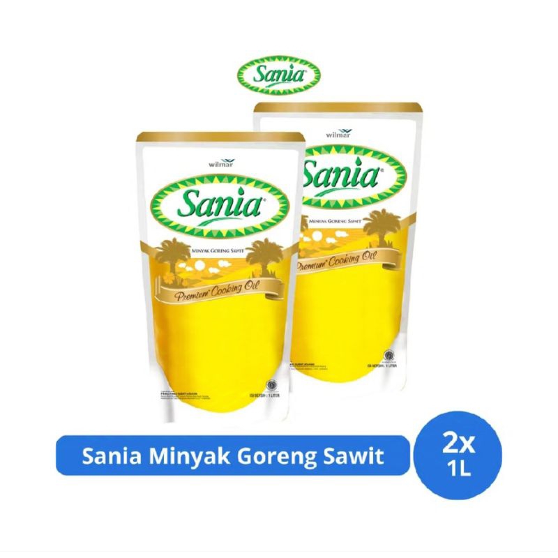 

Minyak goreng Sania Bundle 2x 1liter