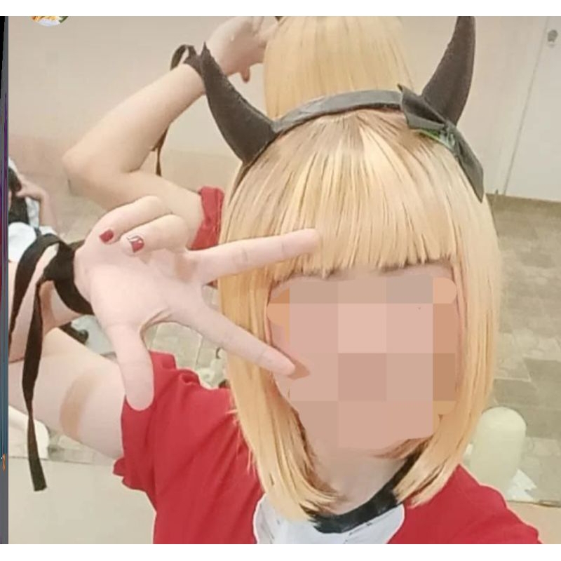 wig mem cho preloved brand wetrose