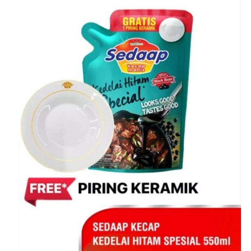

Kecap Manis Sedaap Free Piring 2Ktn
