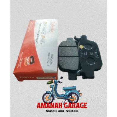 Dispad Kampas Rem Belakang PCX 150 New Lokal Taketa