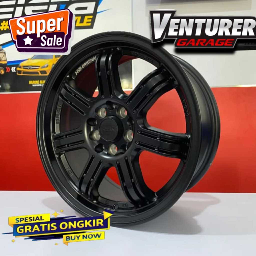 Velg mobil sienta xenia 2024 ertiga grand max innova murah ring 16 velg hsr whell siak surabaya