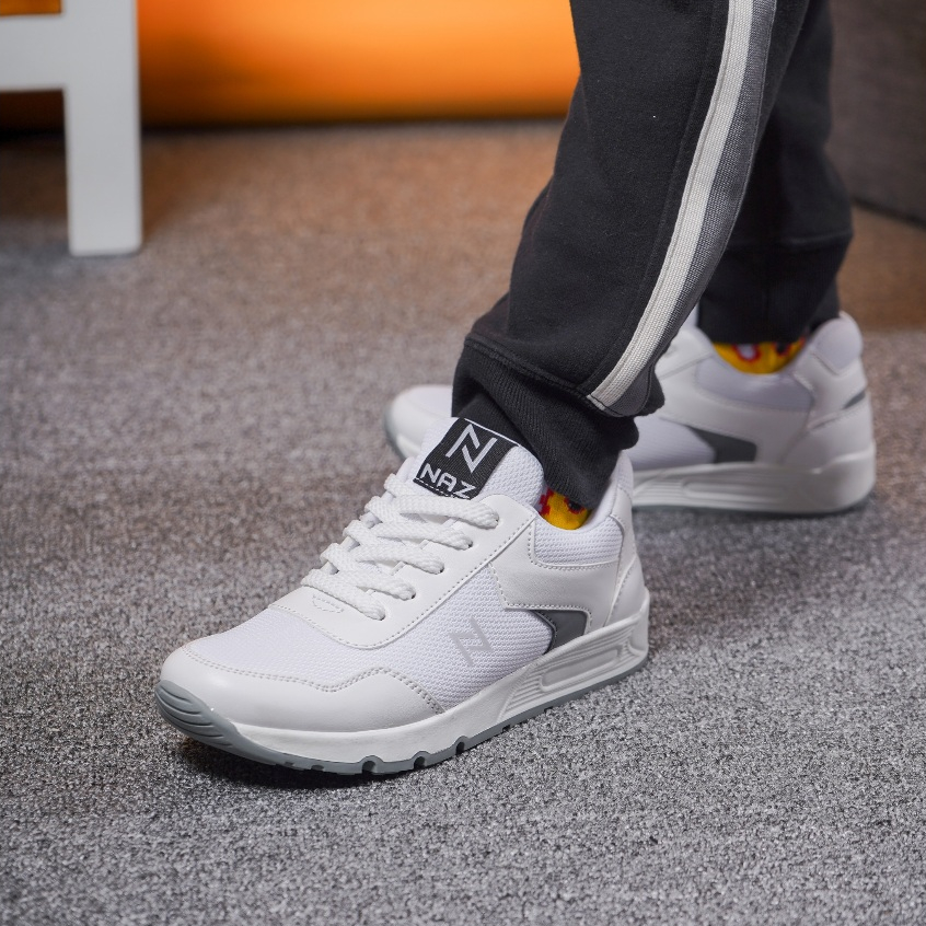 MILEA - Nazreal Footwear Sepatu Fashion Anak Sepatu sekolah anak SD Warna putih Sneakers Anak
