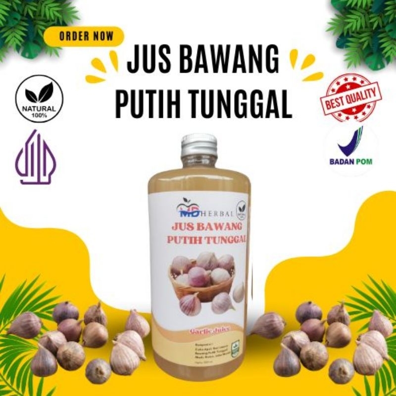 

Bawang putih tunggal juice Garlic cider vinegar
