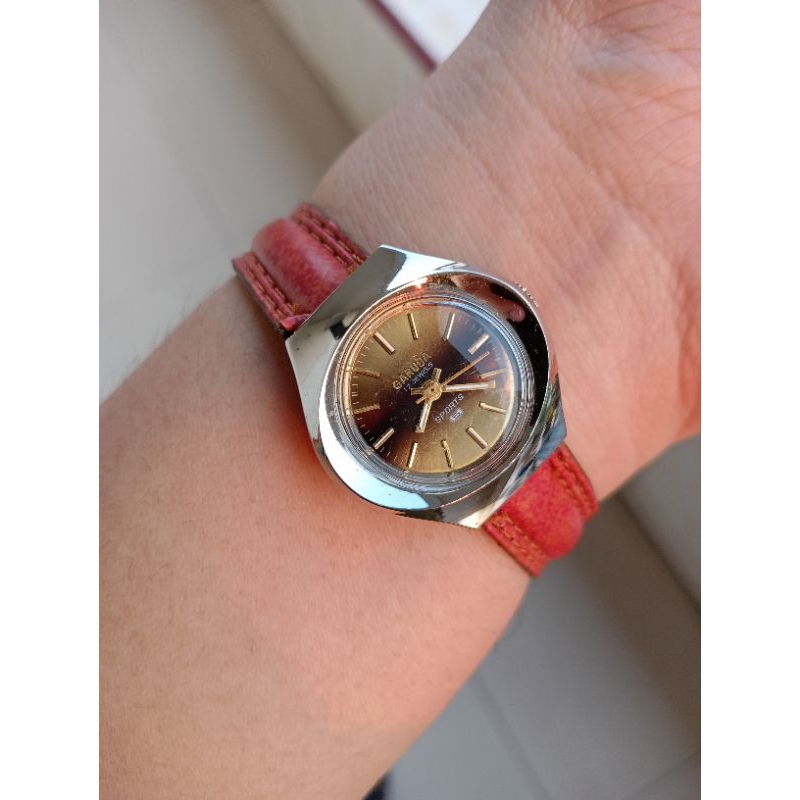 jam garuda manual wind original swissmade