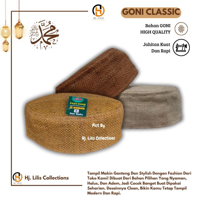 Peci Songkok GONI Kopiah Kopyah Kupya Kopya Goni Murah Lengkap Ukuran Anak Anak Dan Dewasa Warna Hit