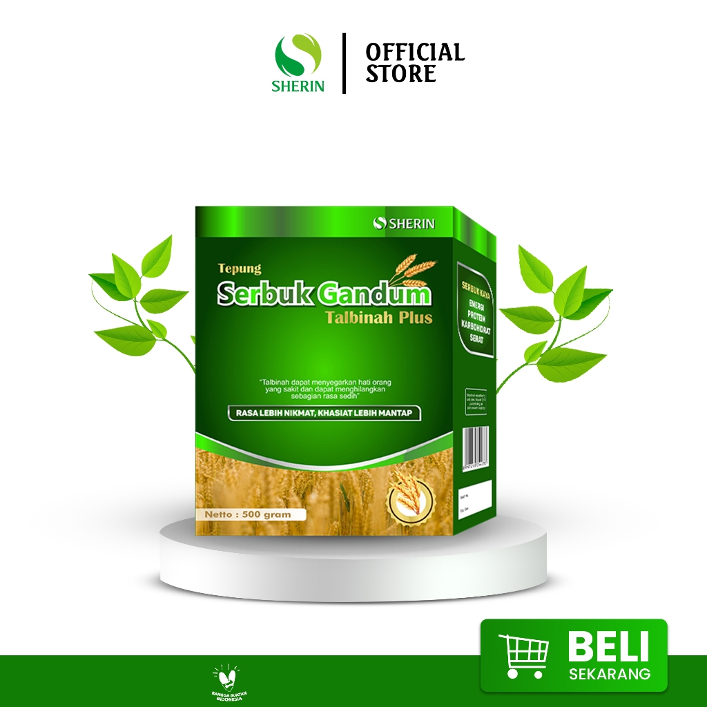 

Serbuk Gandum Talbinah - untuk kesehatan pencernaan PLUS SHERIN 500gr