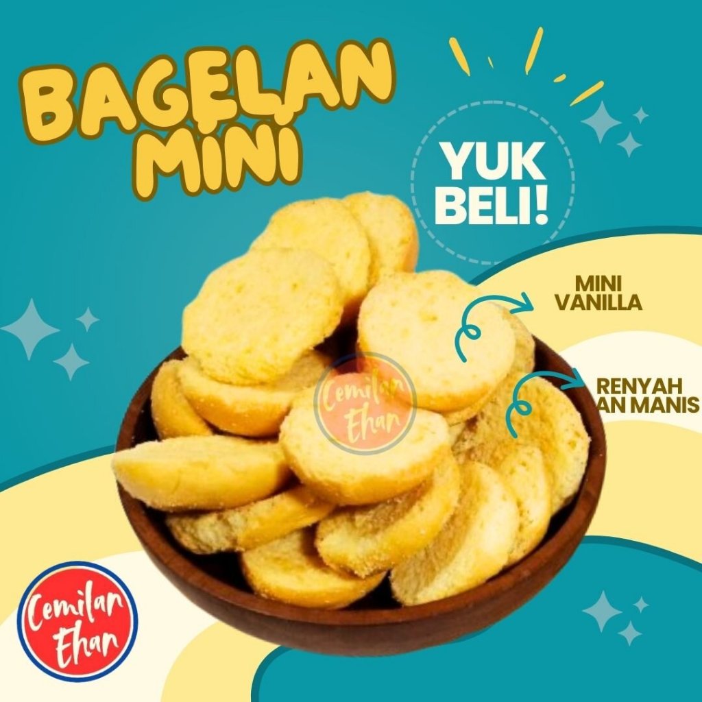 

Roti kering Bagelen Bagelan Varian Rasa Dan Ukuran