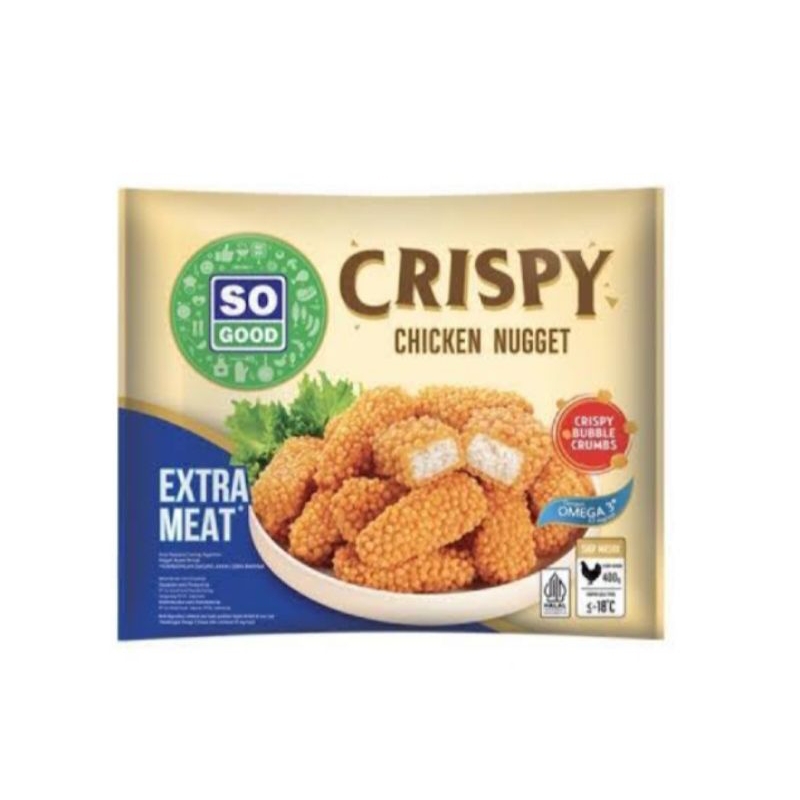 

so good nugget crispy 400g