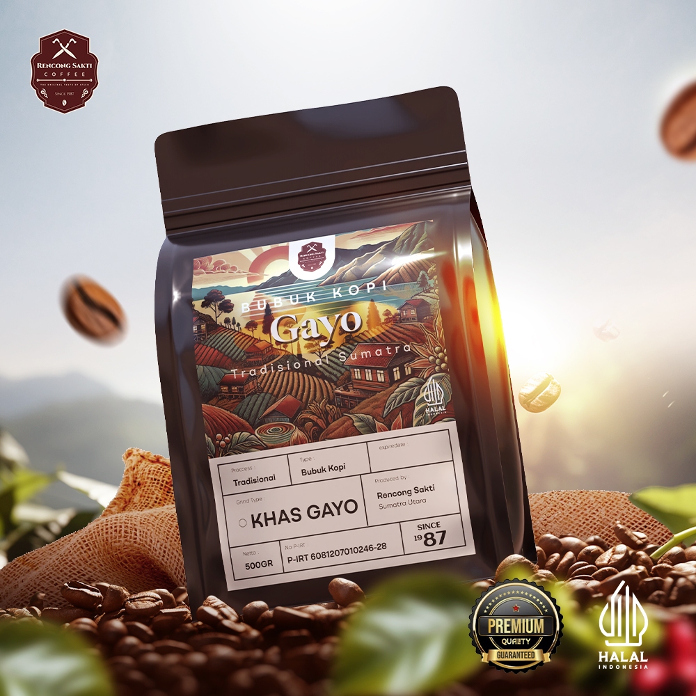 

Bubuk Kopi Gayo Murni 500gr – Aroma Khas, Rasa Premium