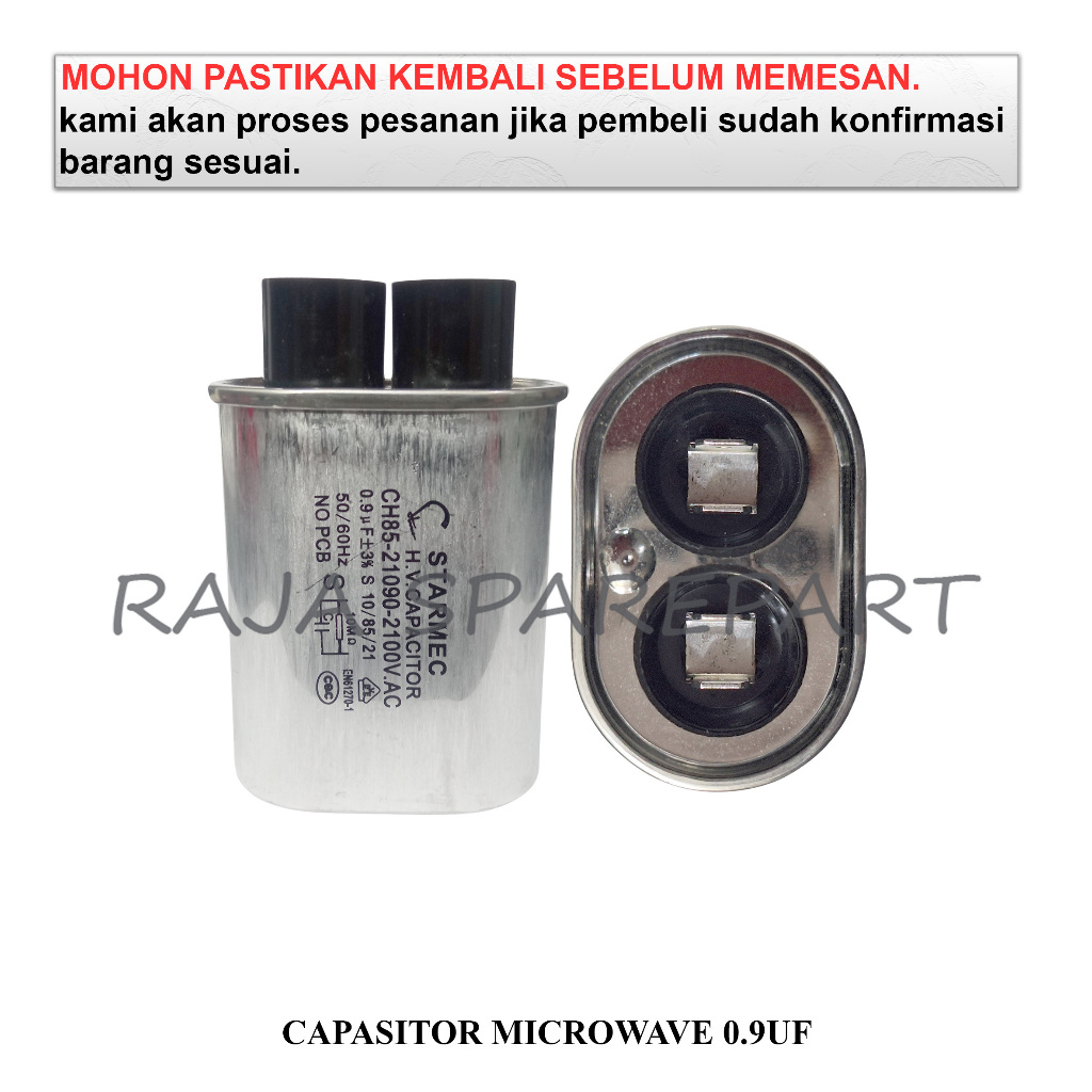 CM09 KAPASITOR MICROWAVE / CAPACITOR / CAPASITOR MICROWAVE 0.9UF