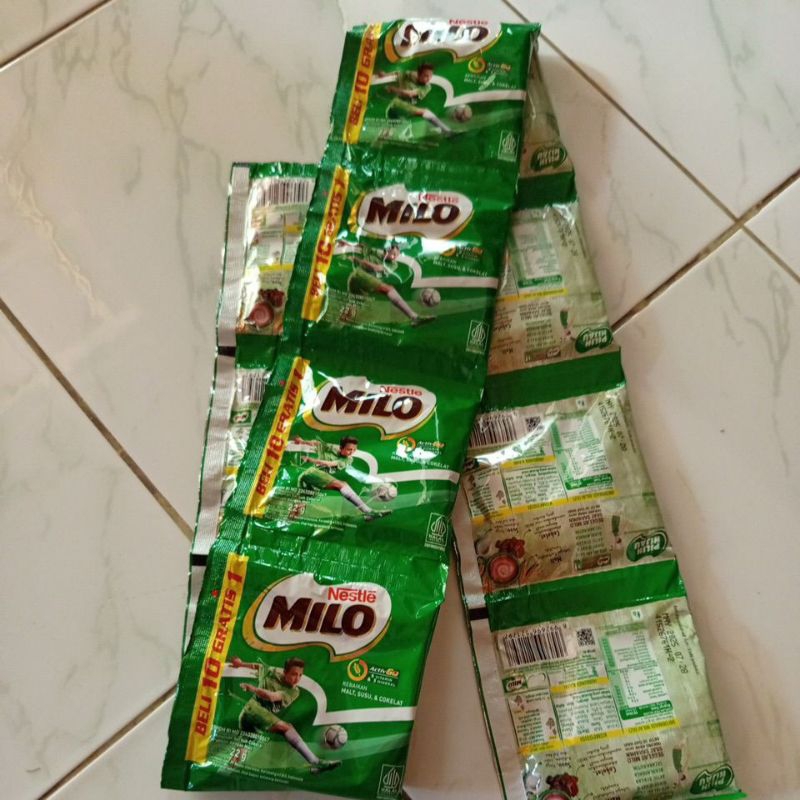 

susu milo 22g isi 11 bks