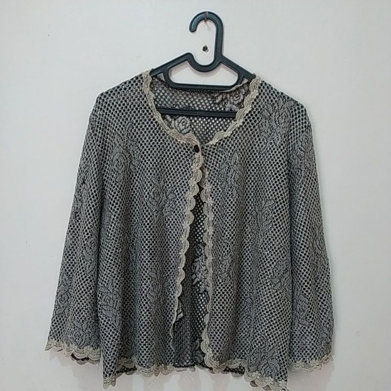 outer rajut kancing satu prelove