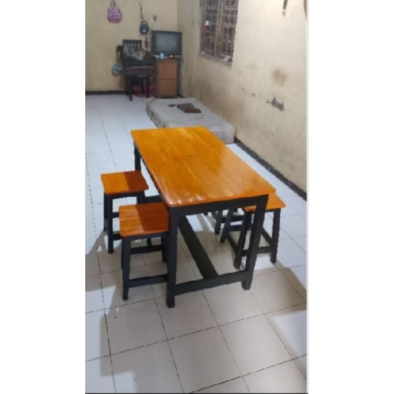 meja bar meja makan set jatibelanda