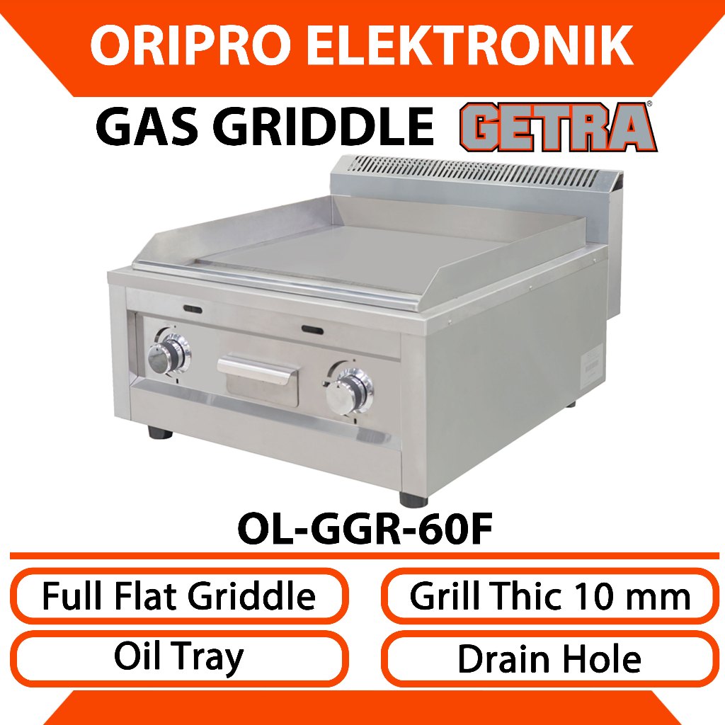 Gas Griddle Getra Full Flat Griddle OL-GGR-60F