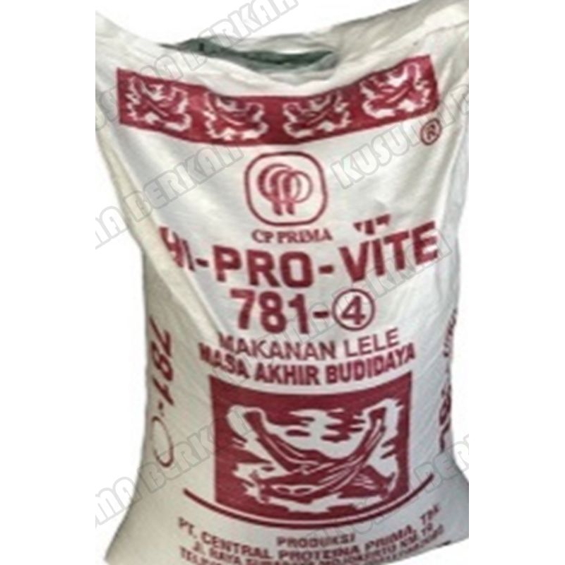 PAKAN IKAN HI PRO VITE 781 -4 500GR PAKAN MAKANAN IKAN LELE NILA GURAME MURAH