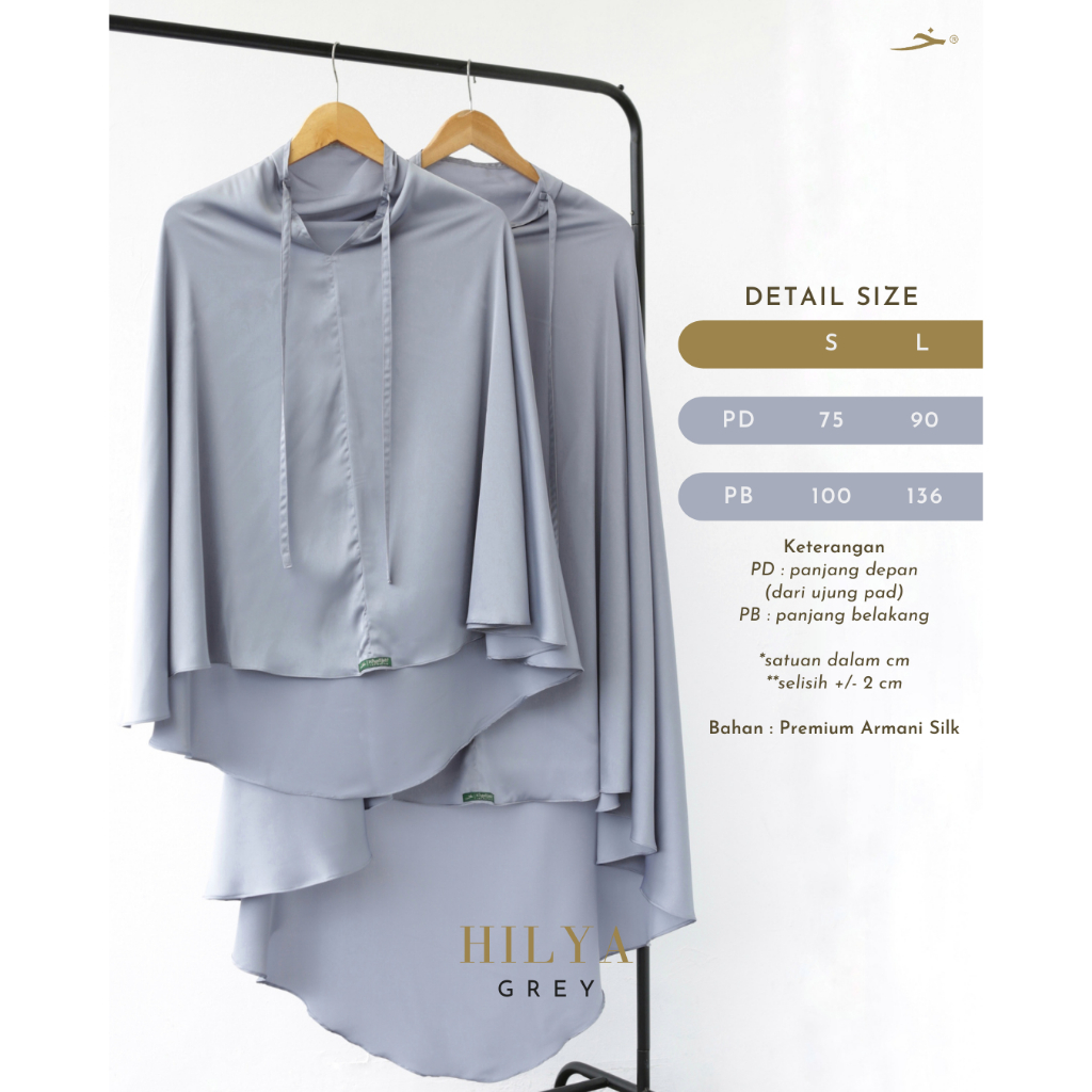 Khadijah Indonesia - Khimar Hilya | Hijab Syar'i | Fee Cadar