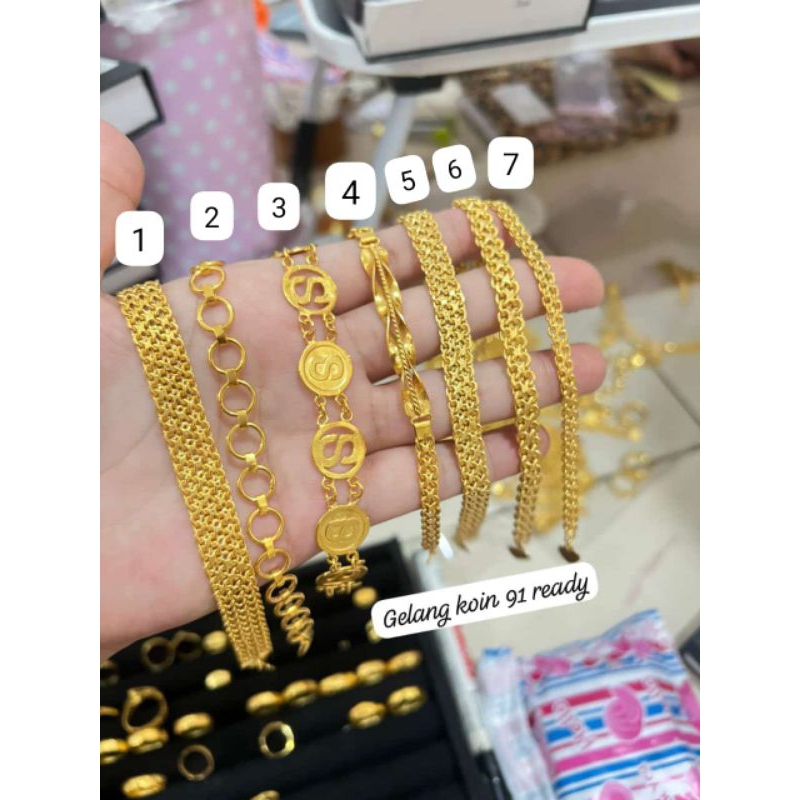 gelang koin 91