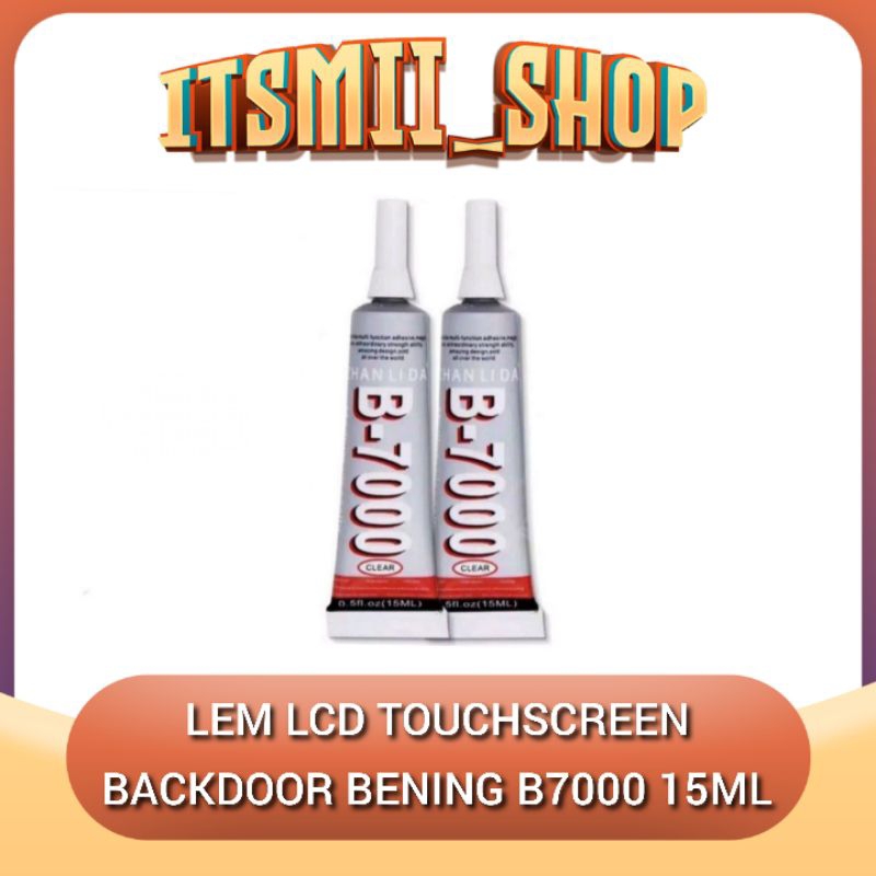 

LEM LCD TOUCHSCREEN BACKDOOR BENING SERBA GUNA B7000 B-7000 15ml