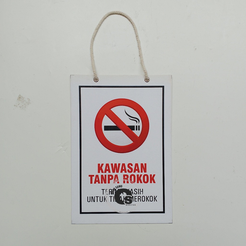 

Hard Poster Dilarang Merokok - No Smoking Area - Hard Poster Larangan