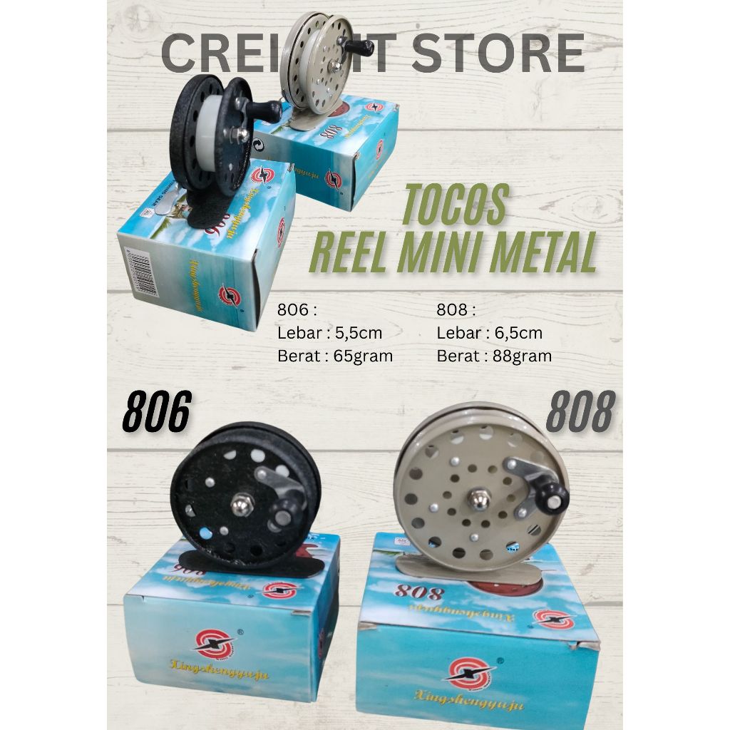 TOKOS, TOCOS/TOKOZ, REEL MINI FULL METAL