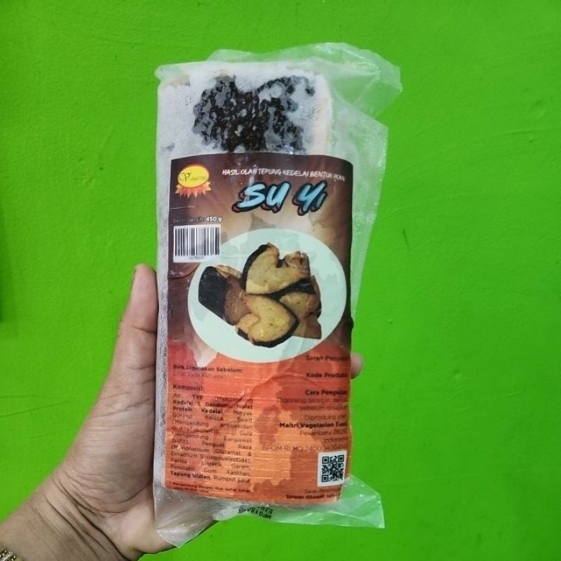 

IKAN SU YI VEGETARIAN VEGAN MERK MAITRI 450GRAM
