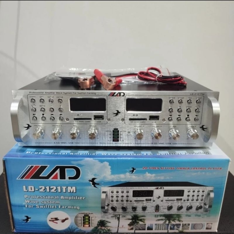 Ampli Walet LAD 2121 TM Amplifier Walet LAD2121TM LAD 2121TM Usb  Original
