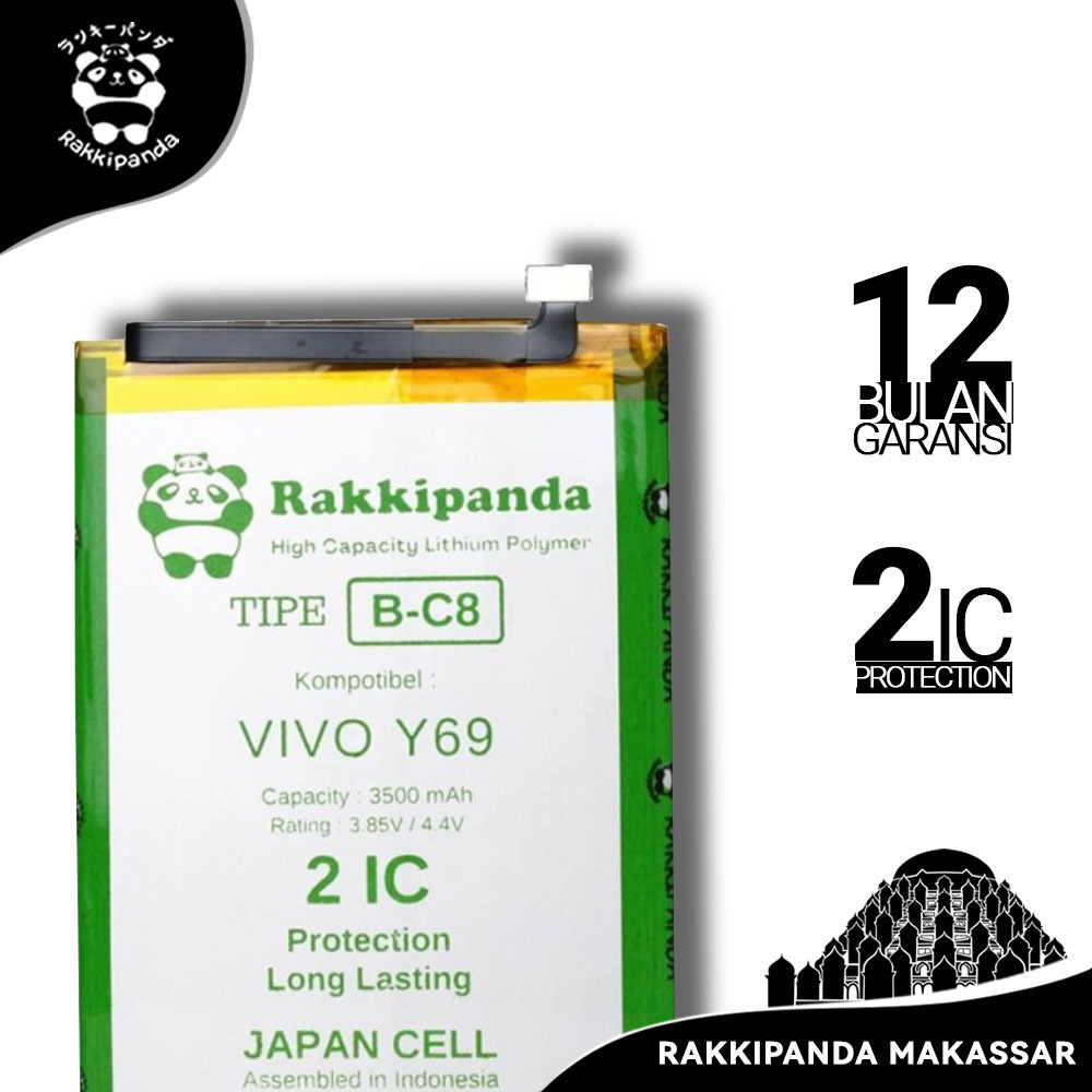 Baterai HP RakkiPanda B-C8 Vivo Y69 Bergaransi Battery