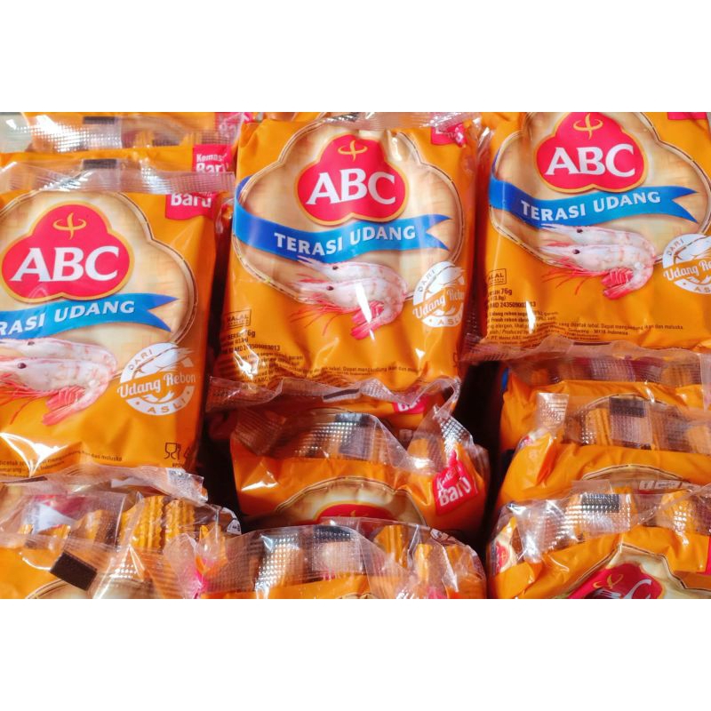 

ABC TERASI UDANG 1 PACK ISI 20 SACHETS