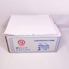 

[DUS] Kertas Komputer Continuous From 2 Ply 9,5 x 11 Full / Bagi 2 - Sinar Jaya SJ MURAH!