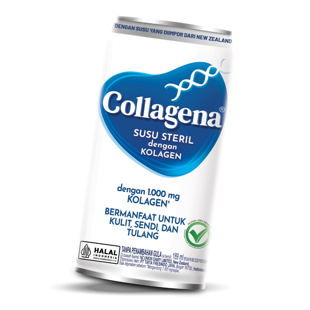 

COLLAGENA Susu Steril Kolagen Kemasan Kaleng 189 ml