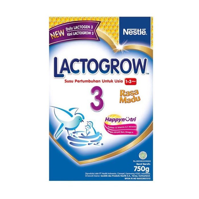 

LACTOGEN 3 750G MADU