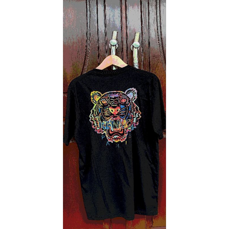Kaos Cowok Hitam Knz Singa