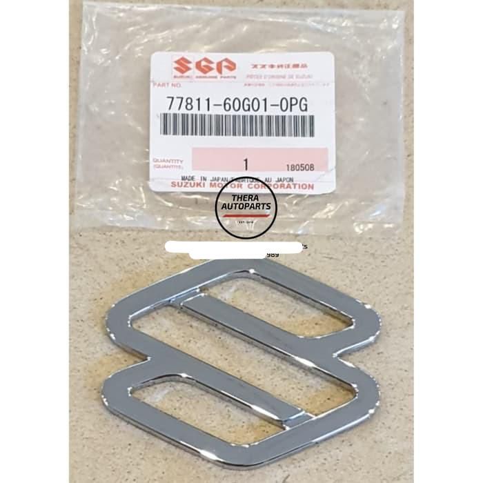 Emblem Logo "S" Suzuki Baleno/Vitara/Esteem/Carry Futura Original SGP