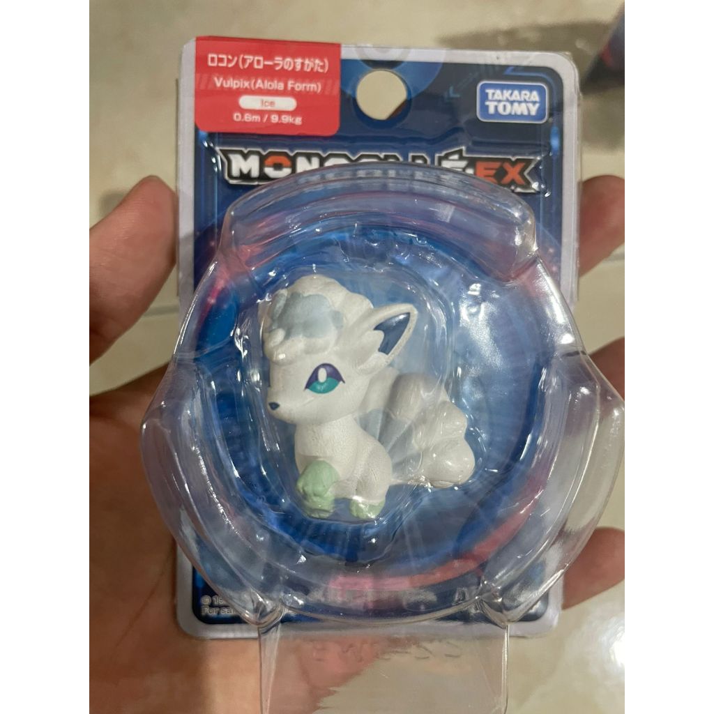 Moncolle Figure Vulpix Aloha 4cm Figure Pokemon New Ori