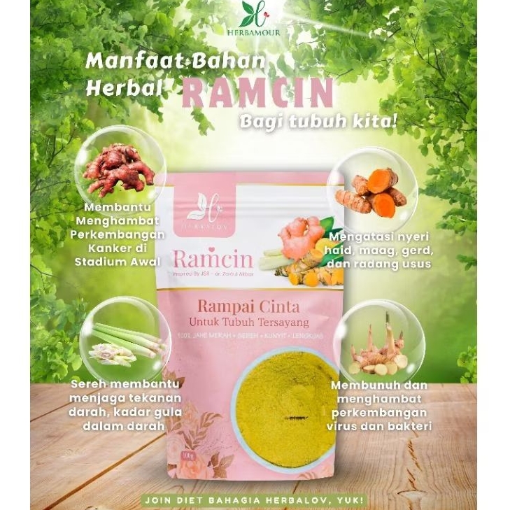 

Ramcin Herbalov | Ramuan Cinta | Rampai Cinta | Minuman Diet | Imunitas Tubuh