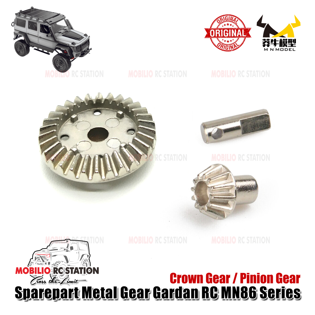 Spare Part Ori Metal Gear Axle Gardan RC 4X4 MN86K 86KS 86S G500 1/12