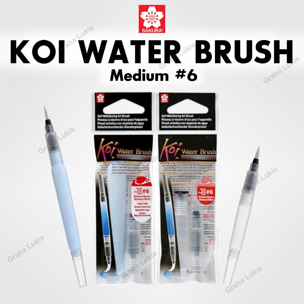 

Sakura Koi Water Brush Medium #6