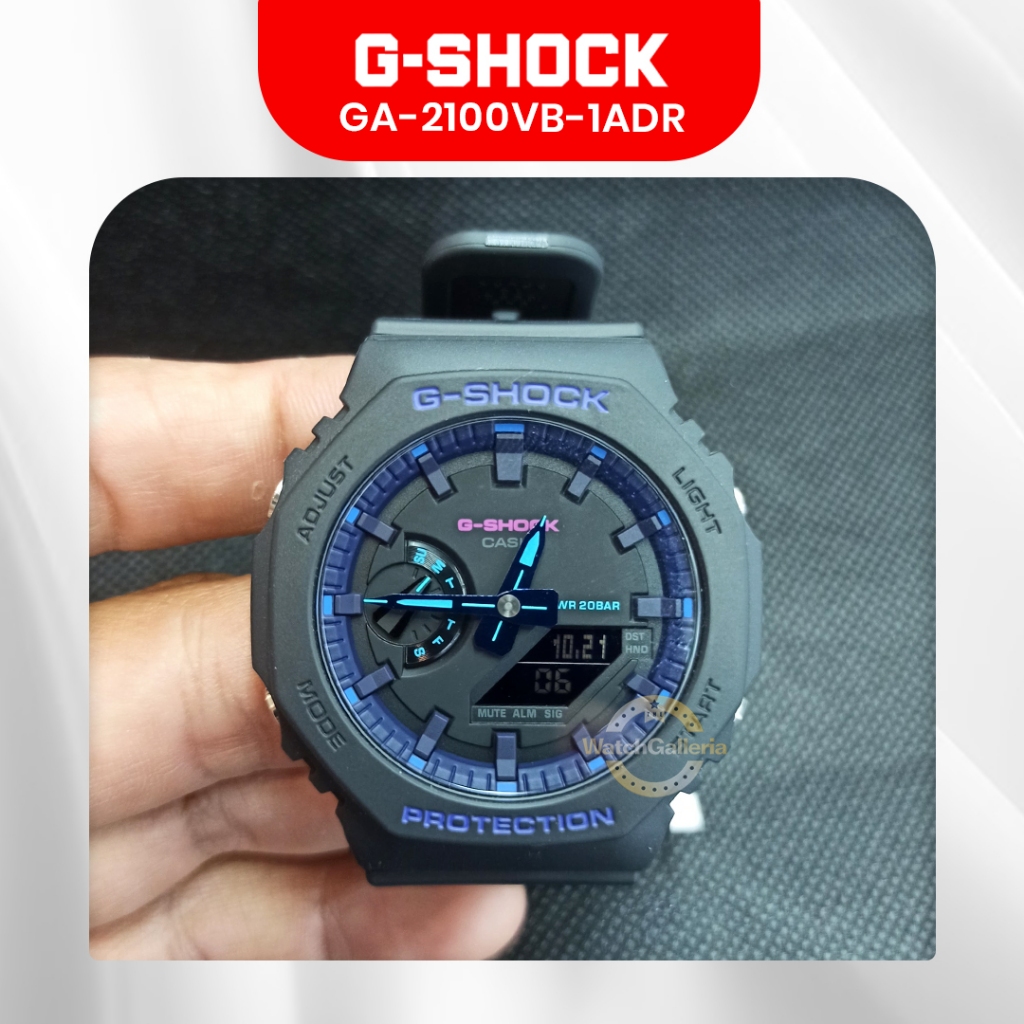 Jam Tangan Pria Casio G-Shock GA-2100VB-1ADR / GA-2100VB-1A / GA2100VB