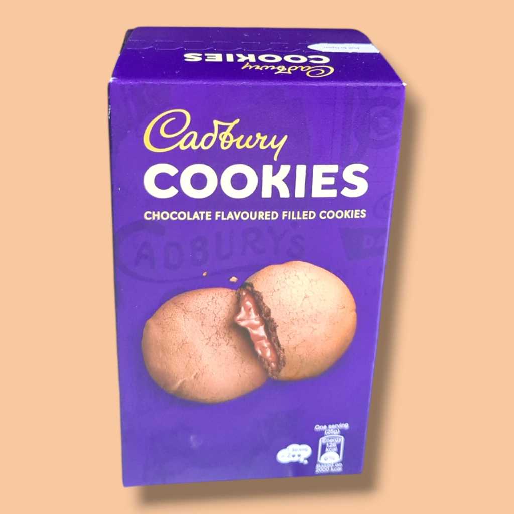 

Cadburry Cookies-Chocolate flavoured filled cookies 150 gram (6x25gr)