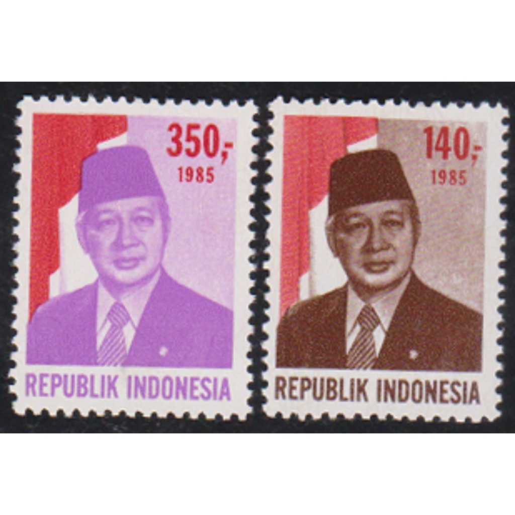 

A 11267 SET LENGKAP PRANGKO TEMA PRESIDEN SOEHARTO TAHUN 1985 DENGAN KONDISI MNH MINT NEVER HINGED