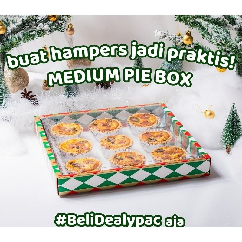 

Medium Pie Box - Versi Christmas (per 6pcs)