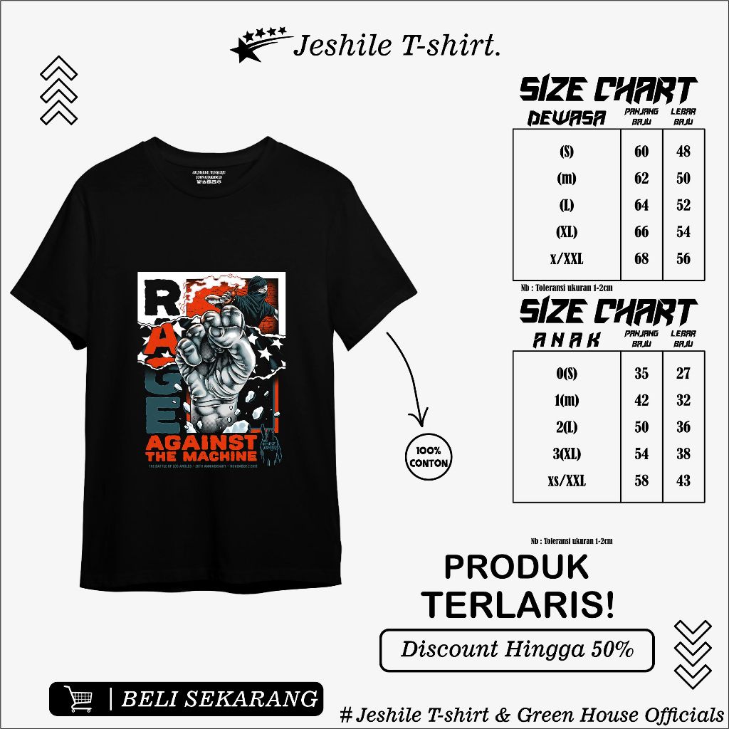 Kaos Metal / Baju metal band/edisi (ratm molotov) Private Judgment Day / T shirt Metal / Kaos Band /