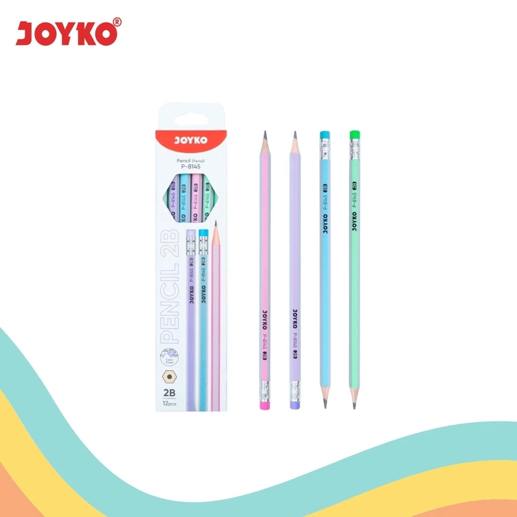 

PENSIL 2B JOYKO P-8145 (12 PCS)