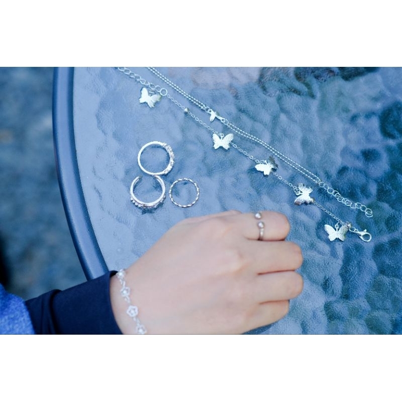 Bracelet and Ring Butterfly