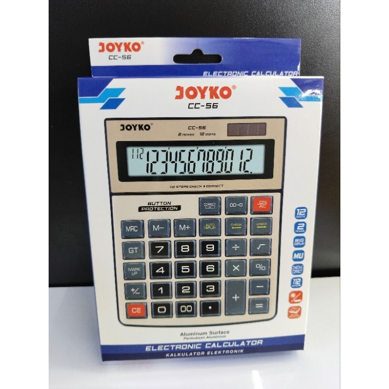 

JOYKO - Calculator CC-56 12 Digits / Kalkulator 12 Digit