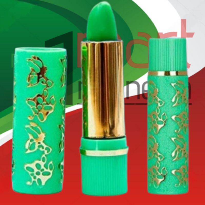 Lipstik Gincu Hijau (warna Merah) Arab Souvenir Oleh-oleh Haji