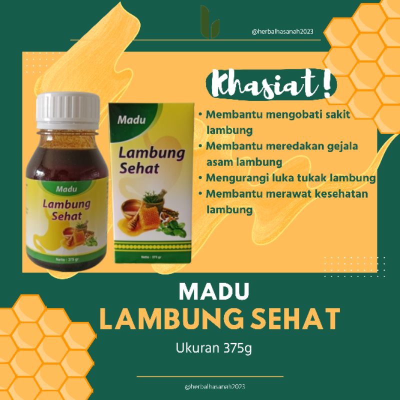 

MADU LAMBUNG SEHAT 375GR